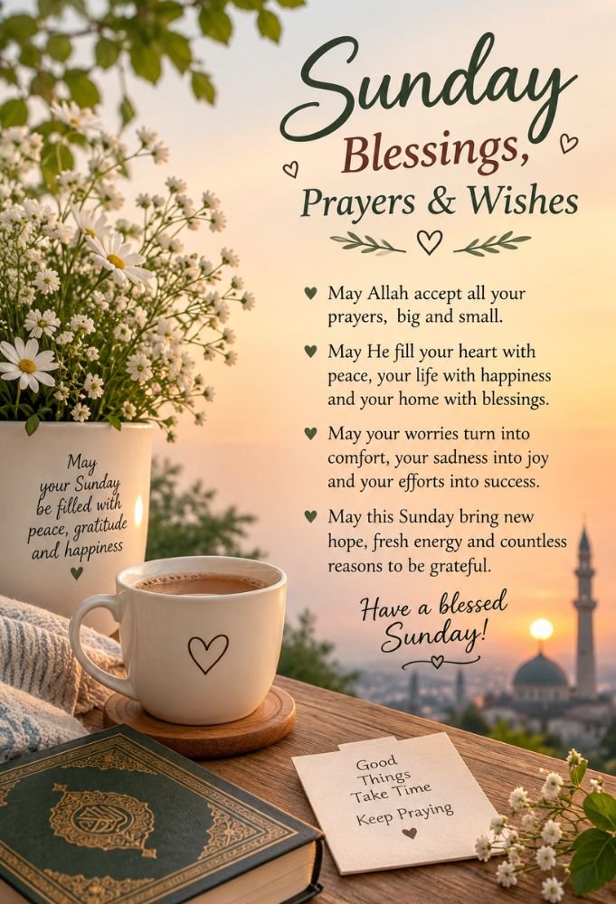 Sunday Blessing Prayers 
